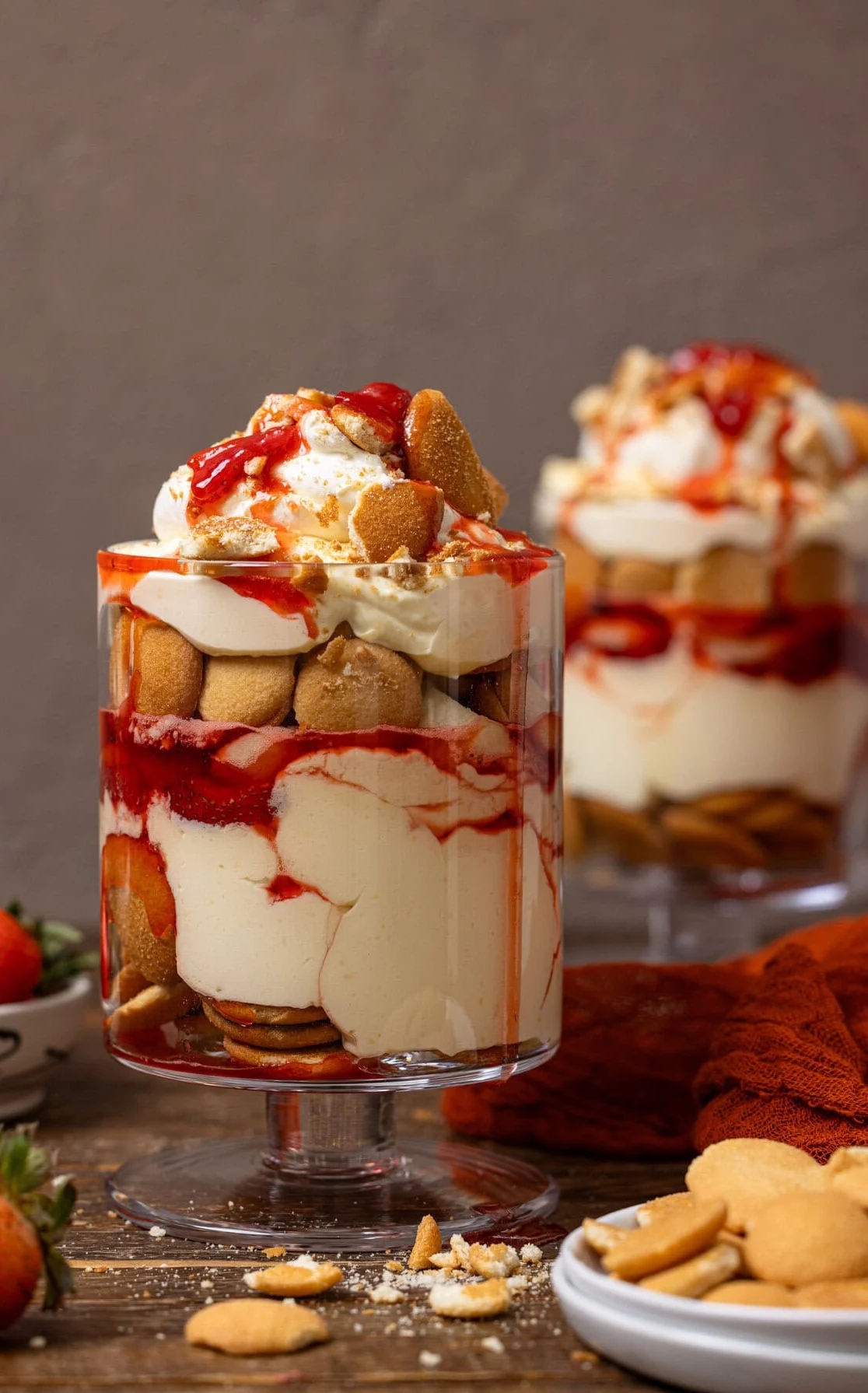 strawberry banana pudding