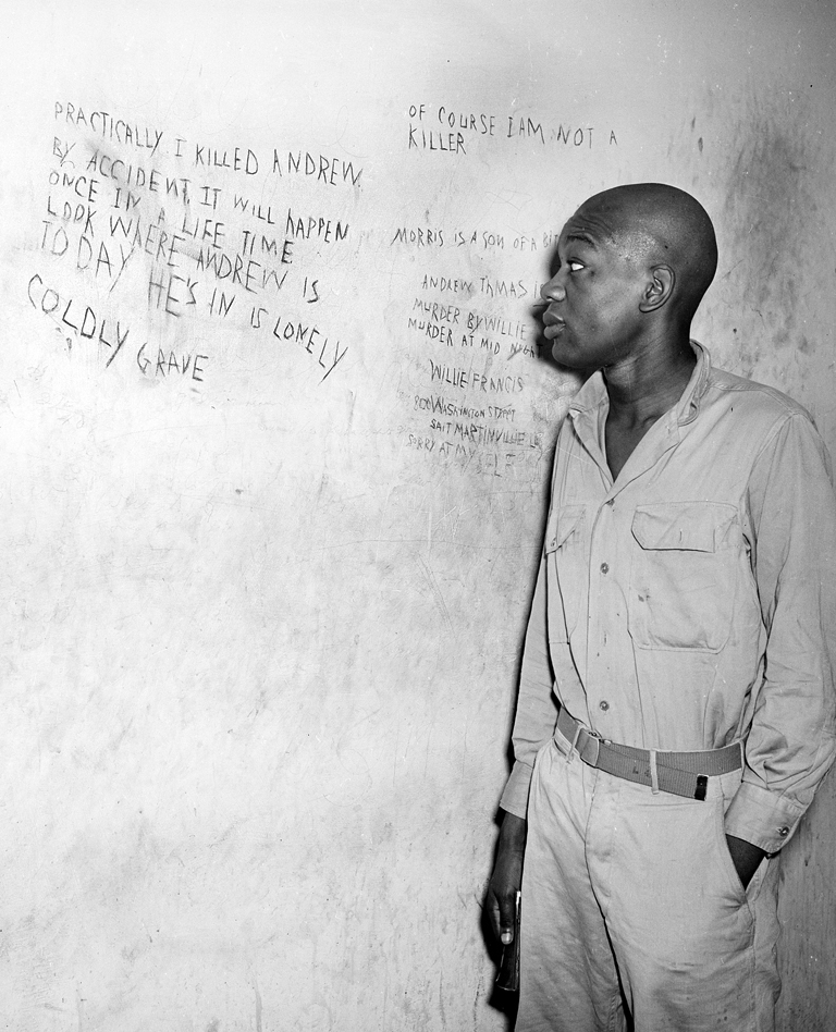 Willie Francis in jail