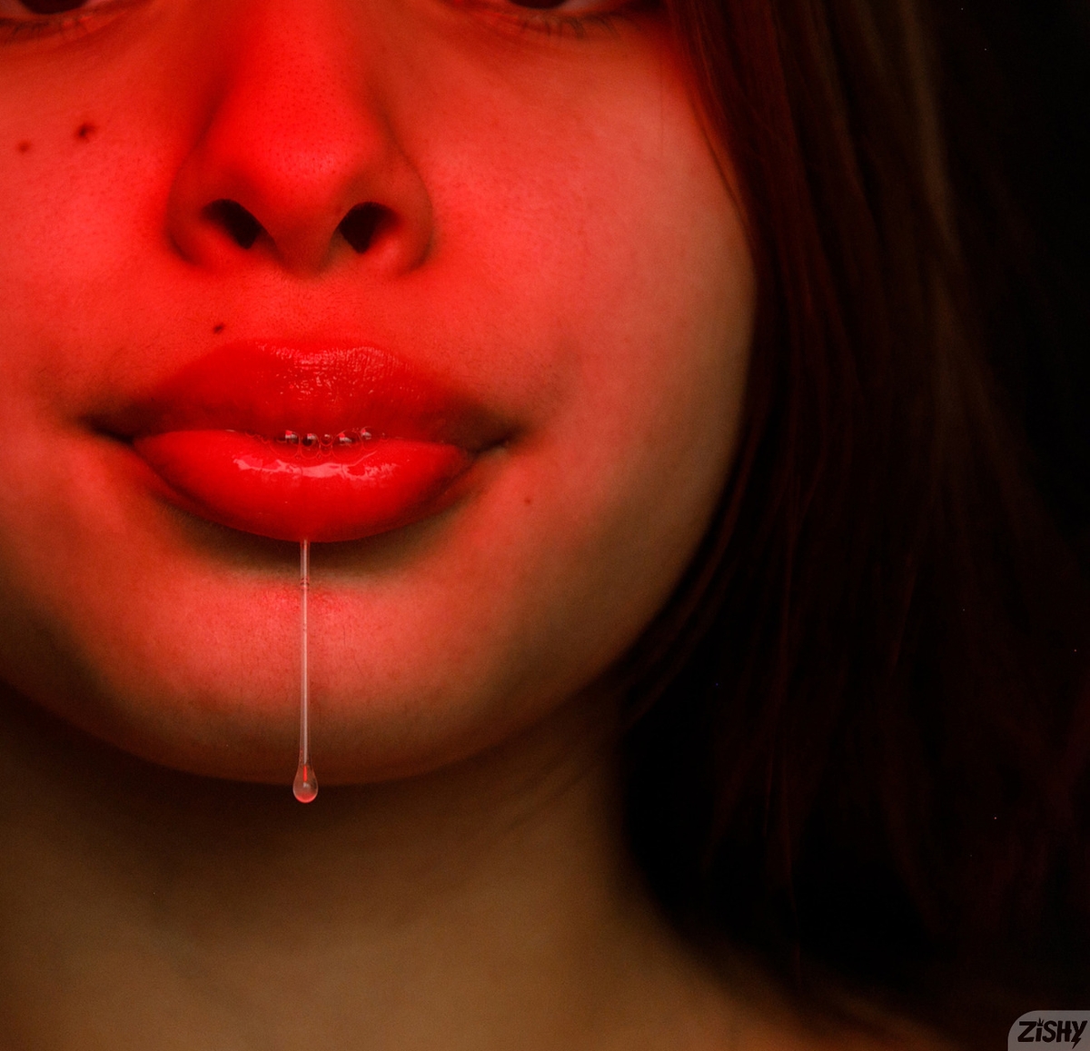 Hazel Heart drooling