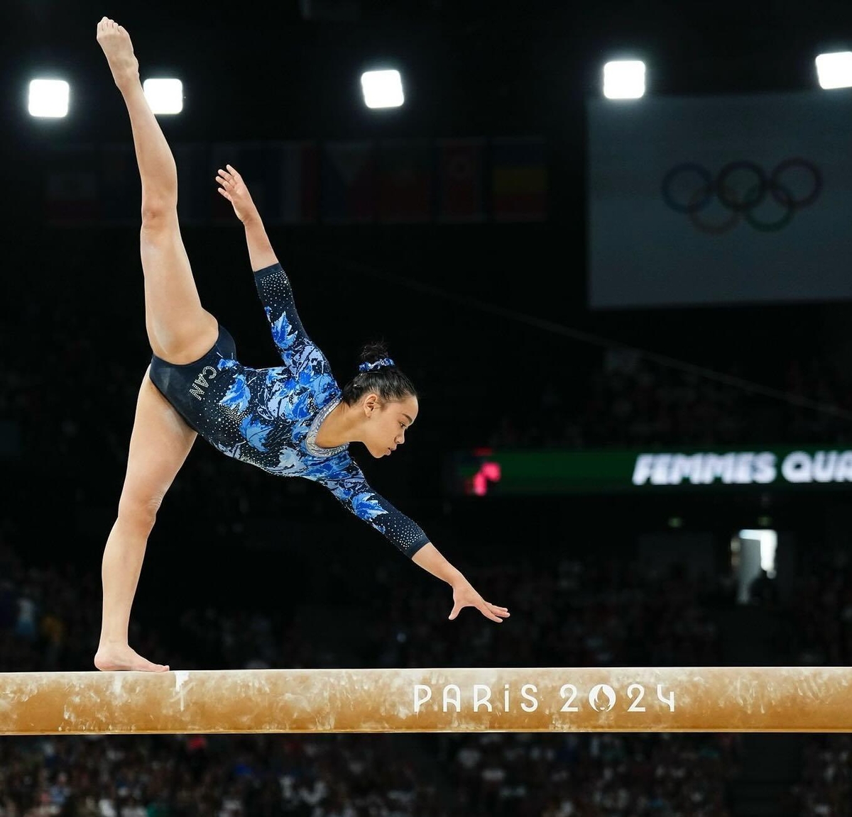 Aurélie Tran at the Paris 2024 Summer Olympics