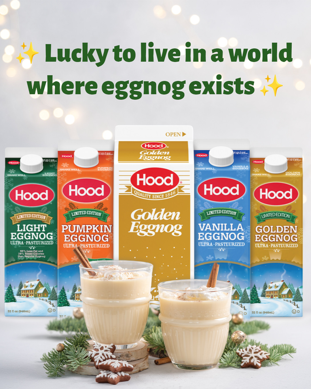 promo : Hood Eggnog