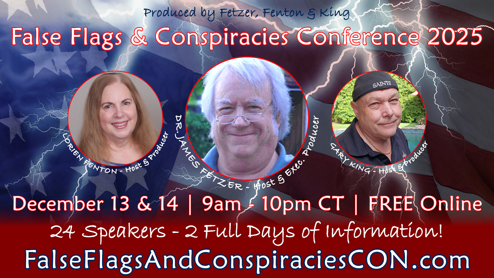 promo : False Flags And Conspiracies Conference 2025