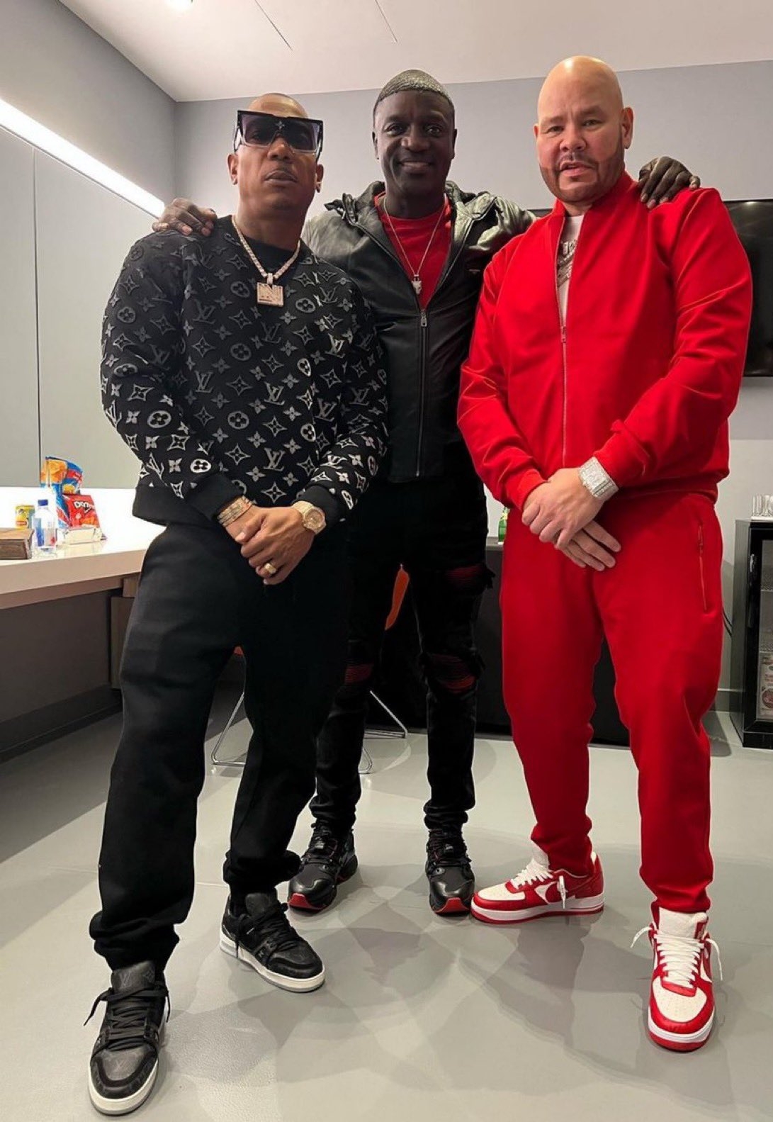 Ja Rule with Akon and Fat Joe