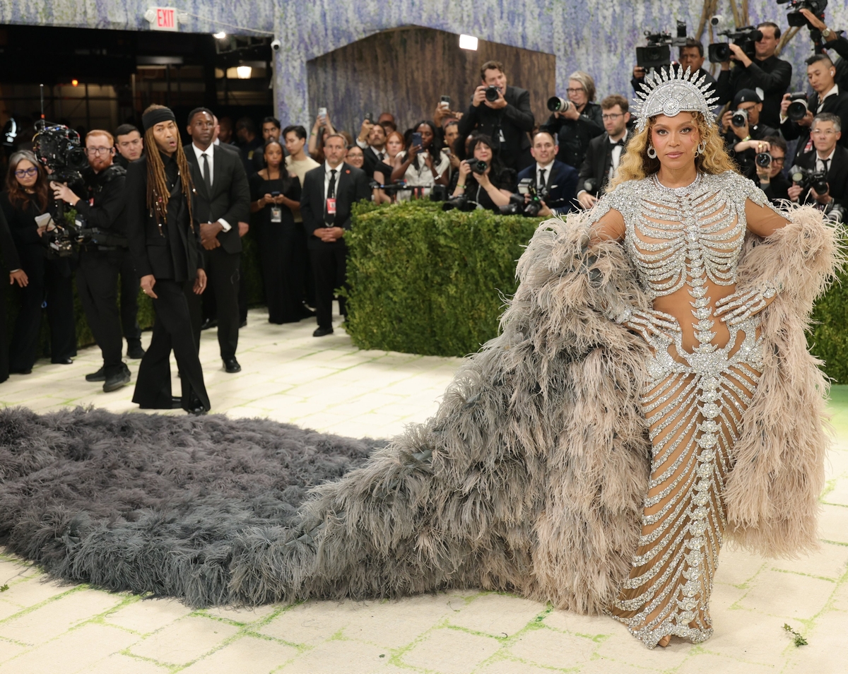 Beyoncé at the Met Gala in New York City