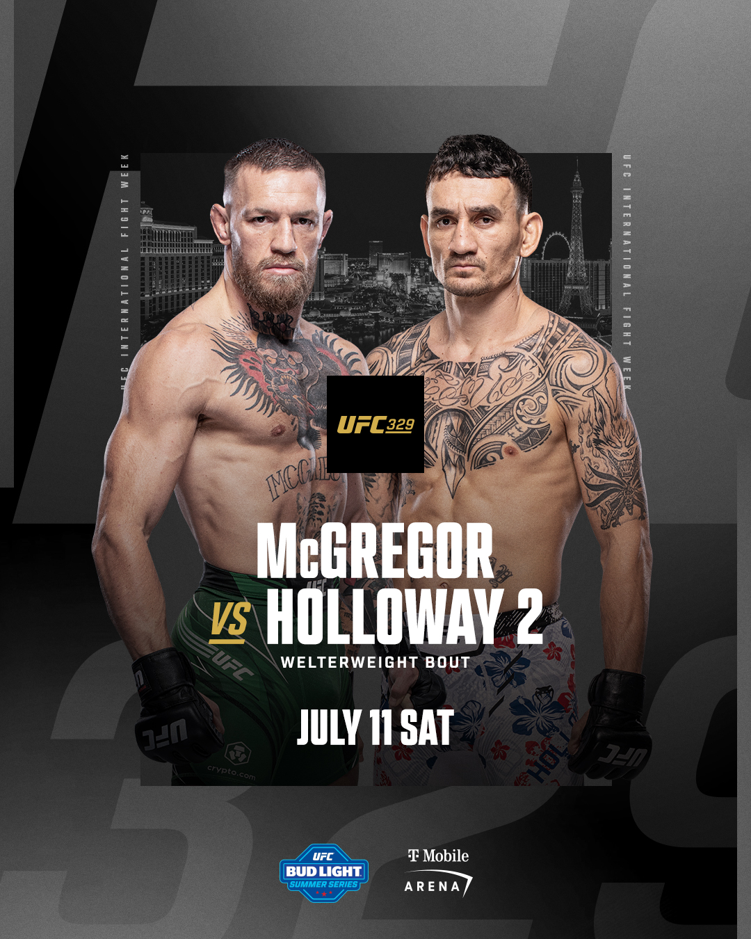 promo : Conor McGregor versus Max Holloway at UFC 329