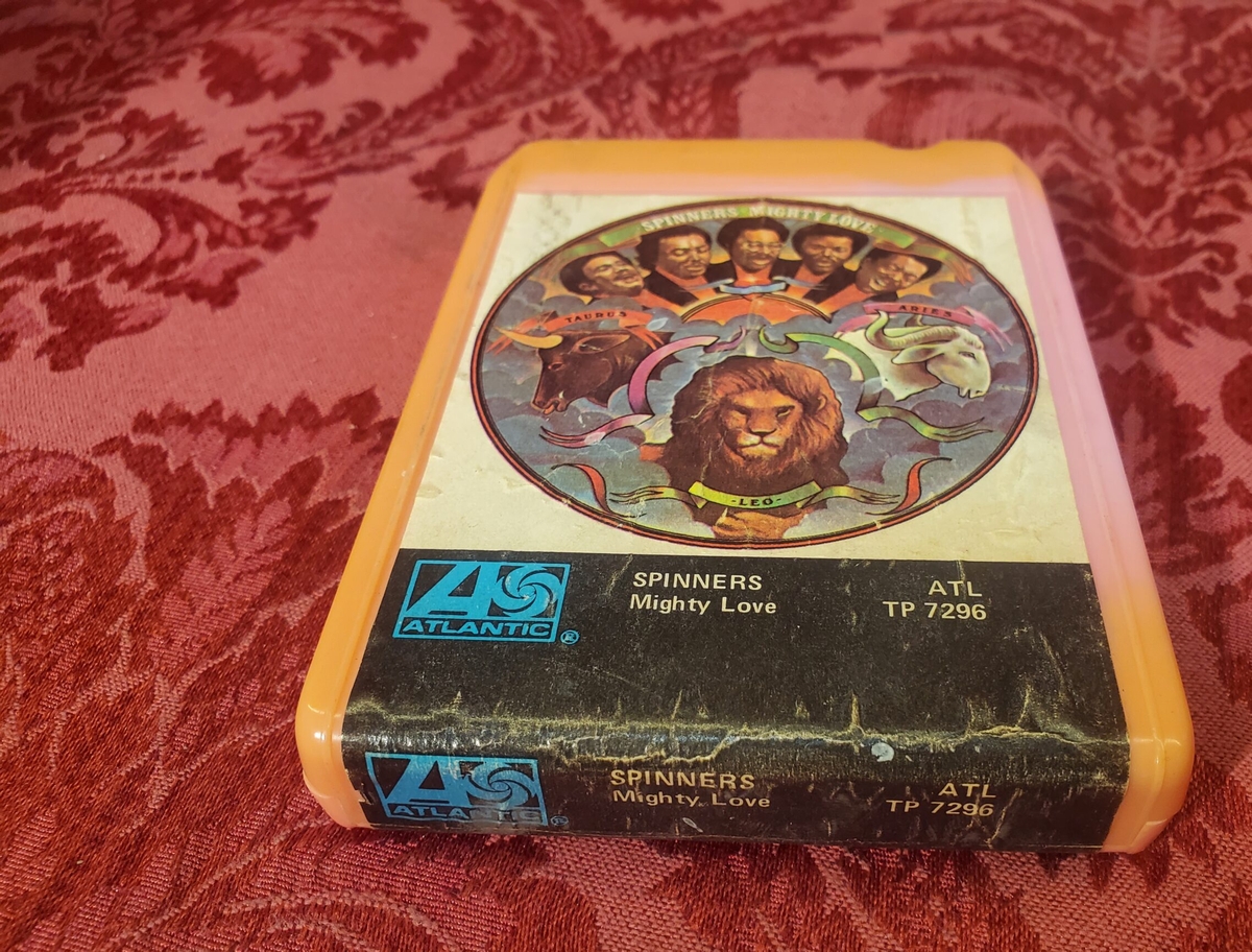 The Spinners' Mighty Love album on eight-track