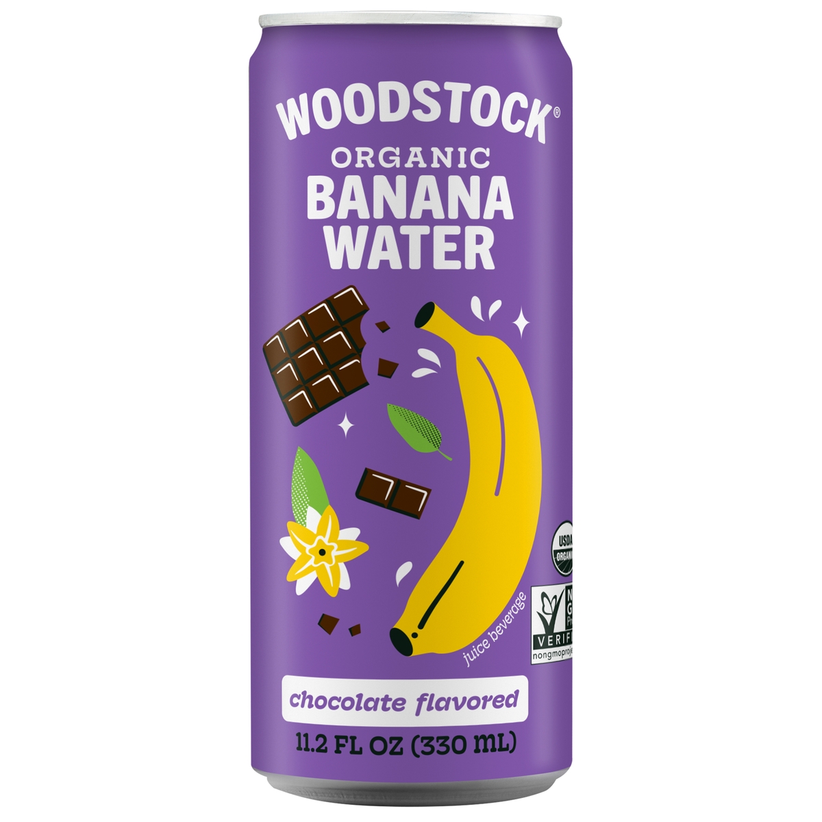 Woodstock Organic Banana Water : Chocolate Flavored