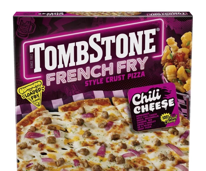 TombStone French Fry Style Crust Pizza : Chili Cheese