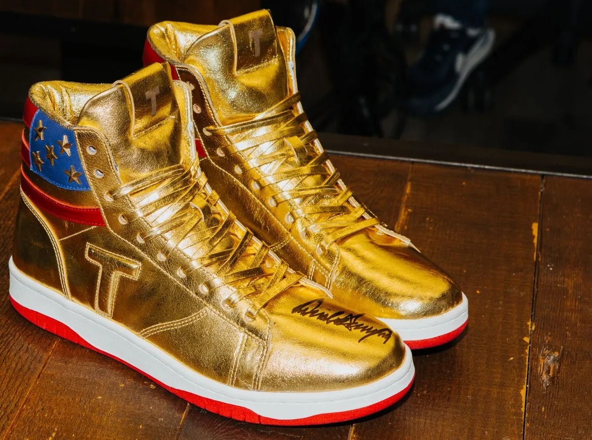 Donald Trump's Never Surrender sneakers