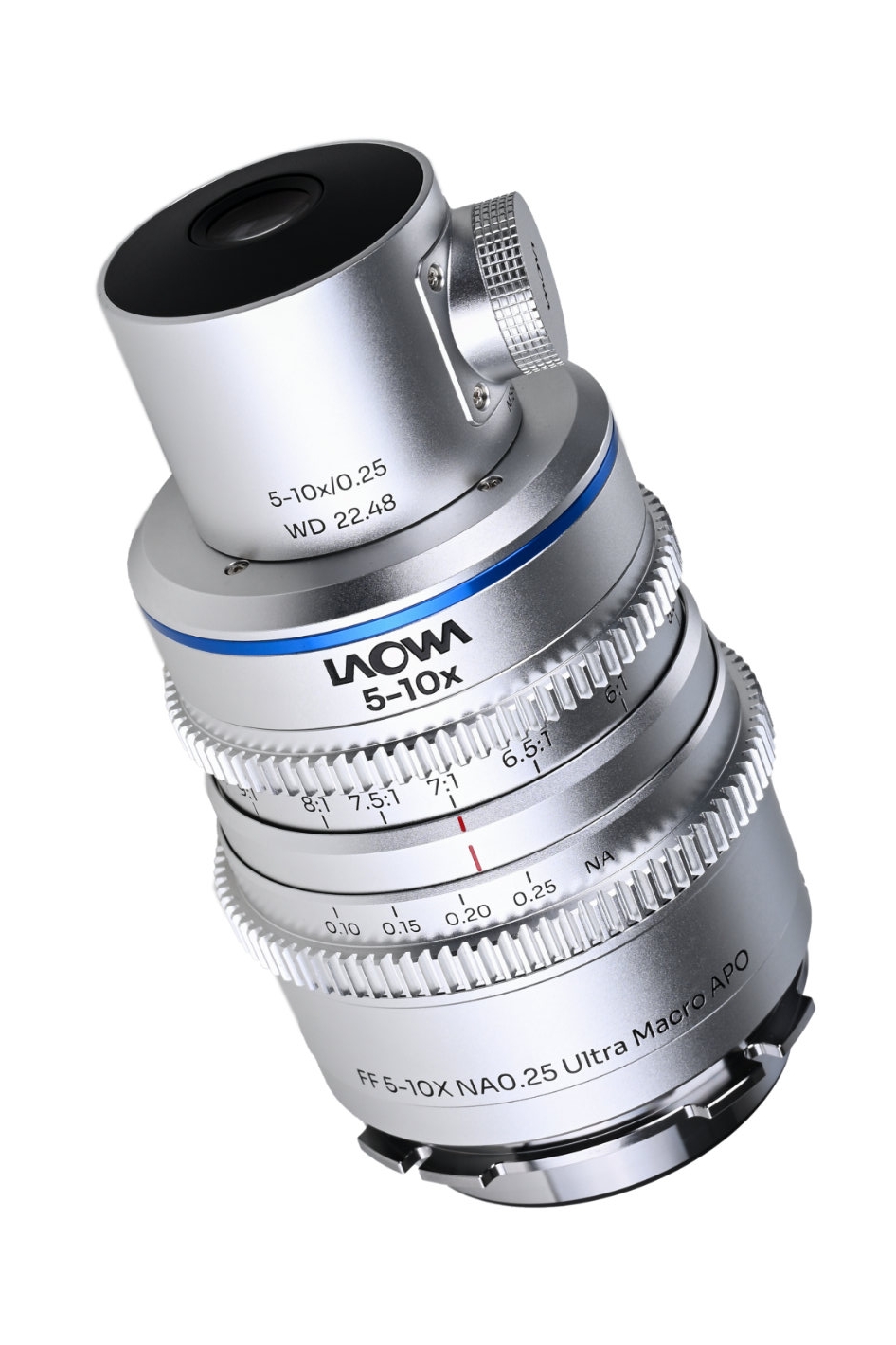 a Laowa 5-10X macro lens