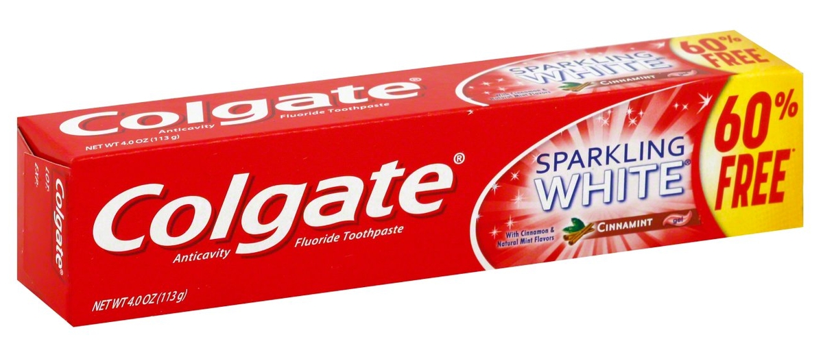 Colgate Sparkling White : Cinnamint