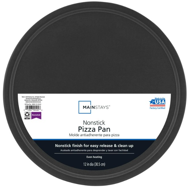 Mainstays Nonstick Pizza Pan