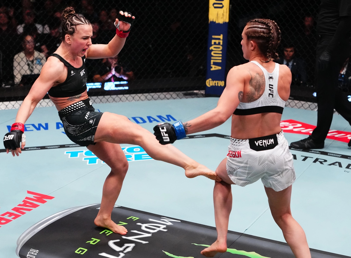 video review : Vanessa Demopoulos versus Yazmin Jauregui at UFC Fight Night
