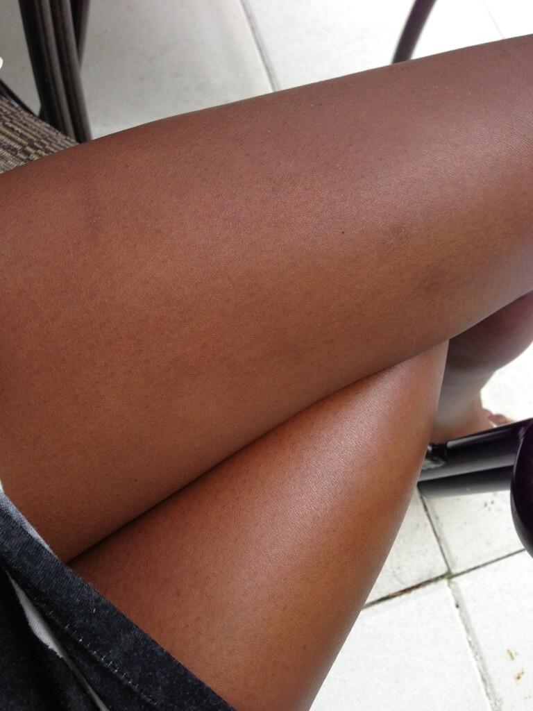 Krystal Blake's thighs