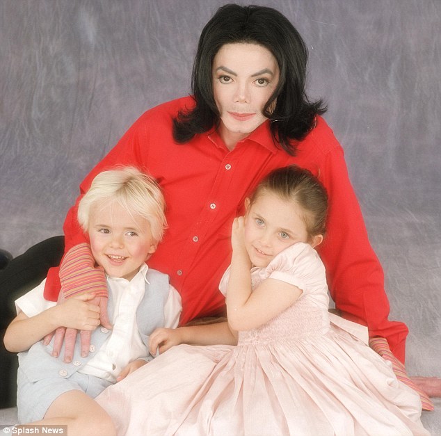 Michael Jackson and his kids