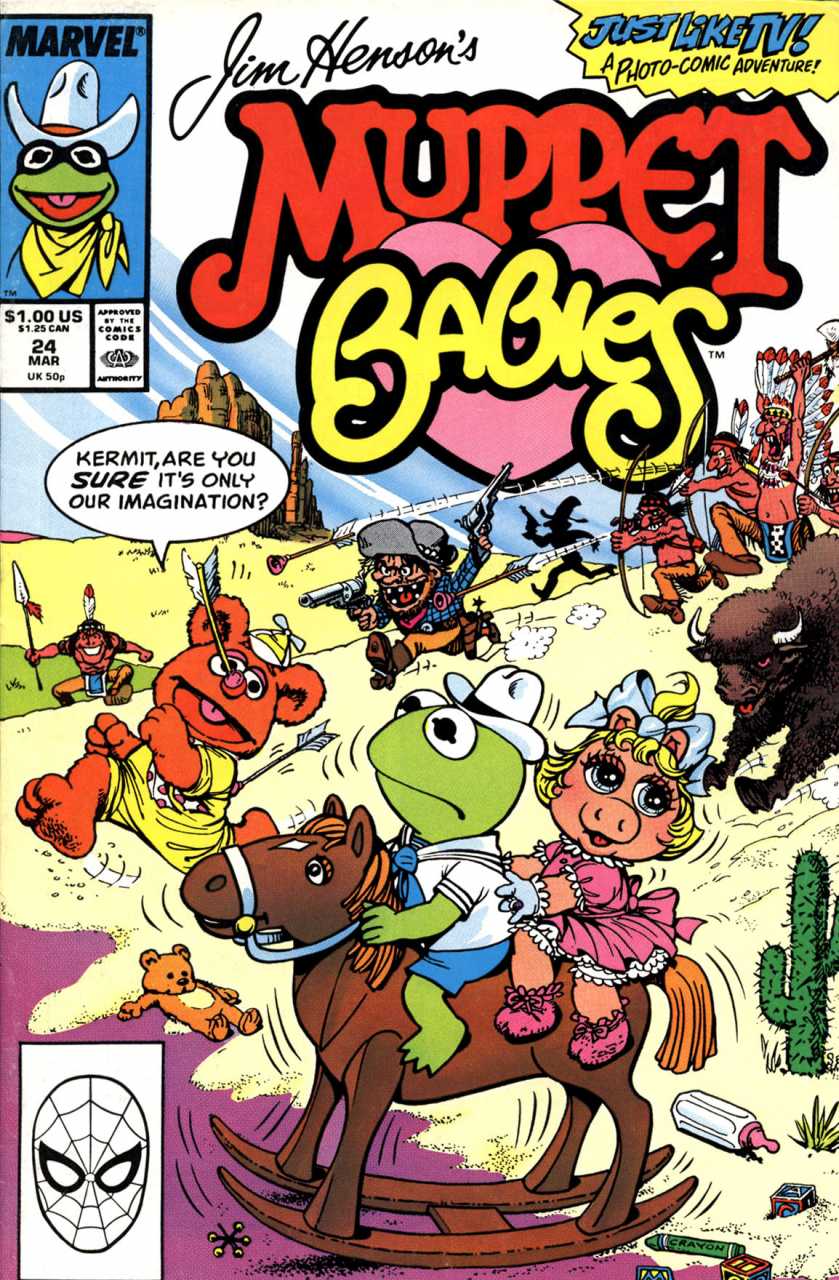 a Muppet Babies comic book