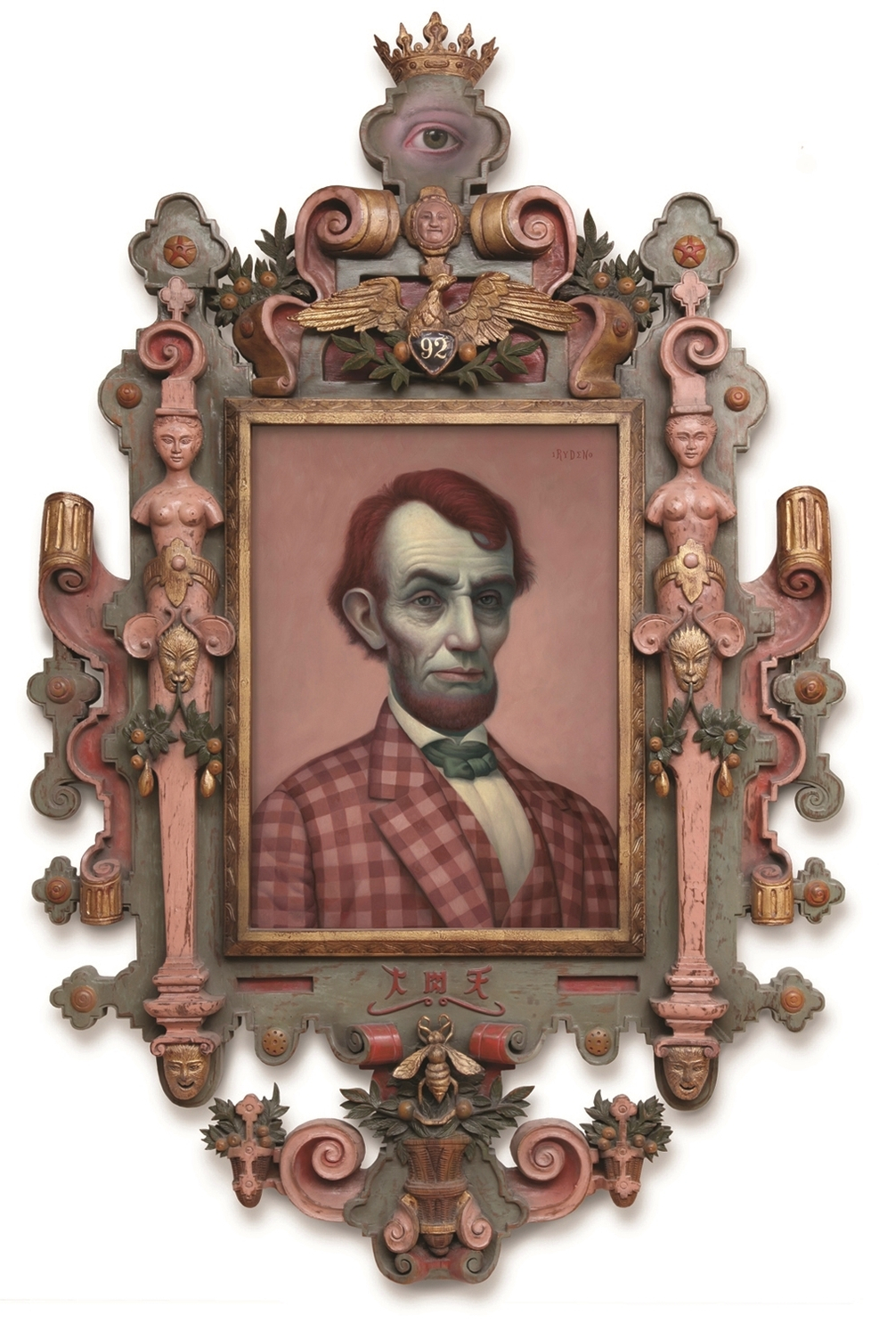 a Mark Ryden painting : Pink Lincoln
