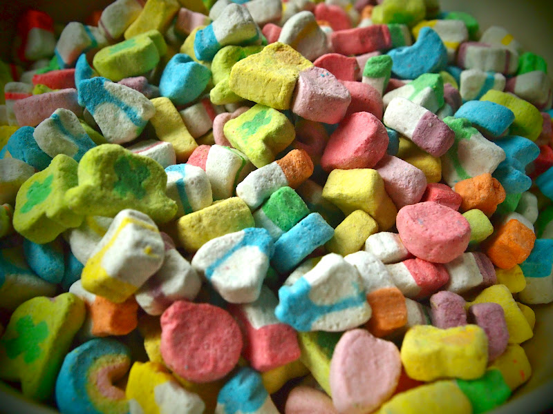 Lucky Charms marshmallows