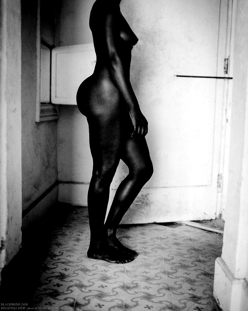 Khadydja Diop posing nude