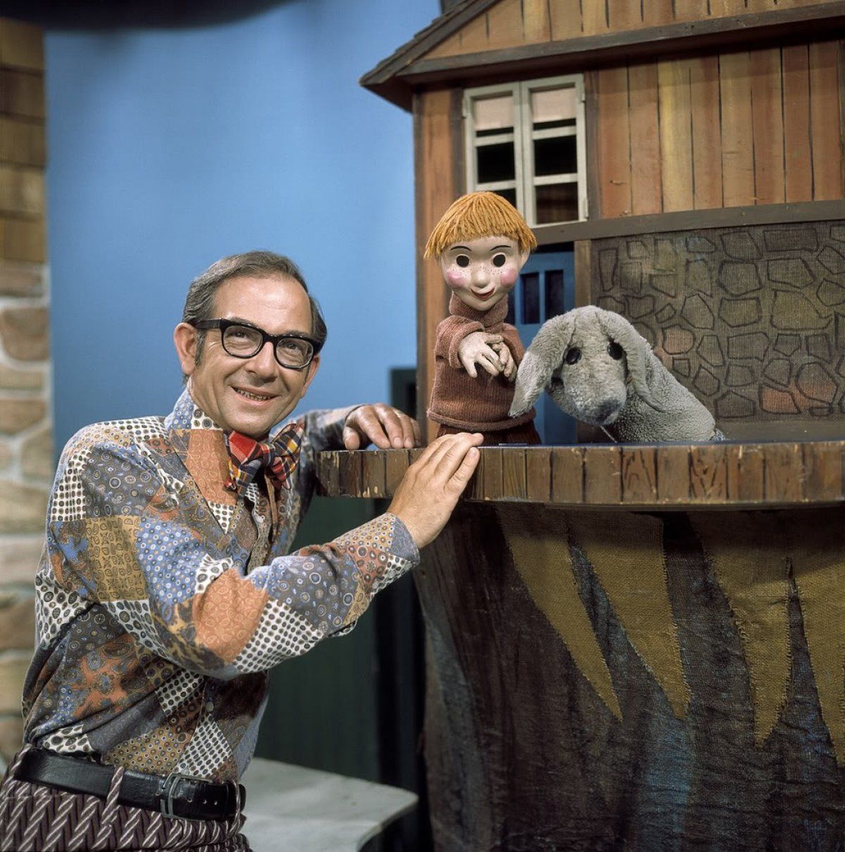 Mr Dressup with Casey and Finnegan