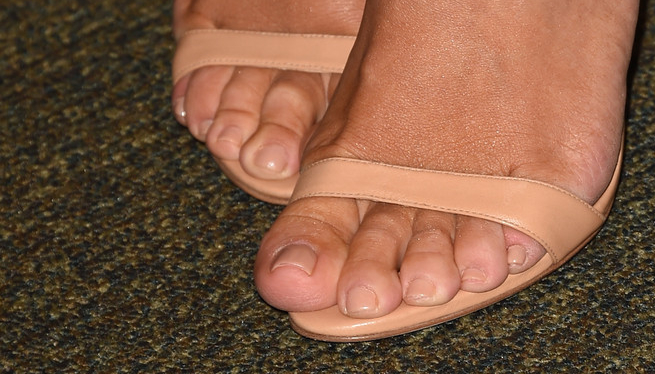 Kim Kardashian's toes