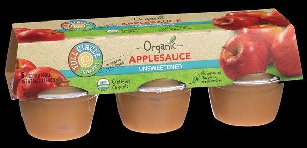 Full Circle Organic Applesauce [ Unsweetened ]