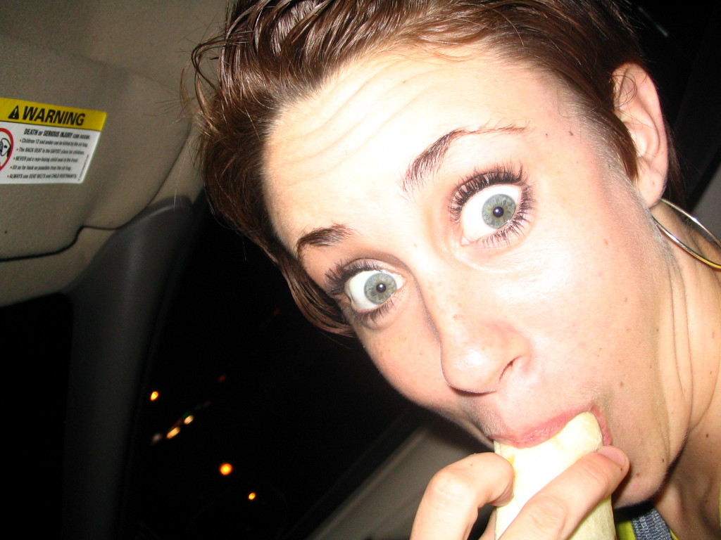 Casey Anthony making a face