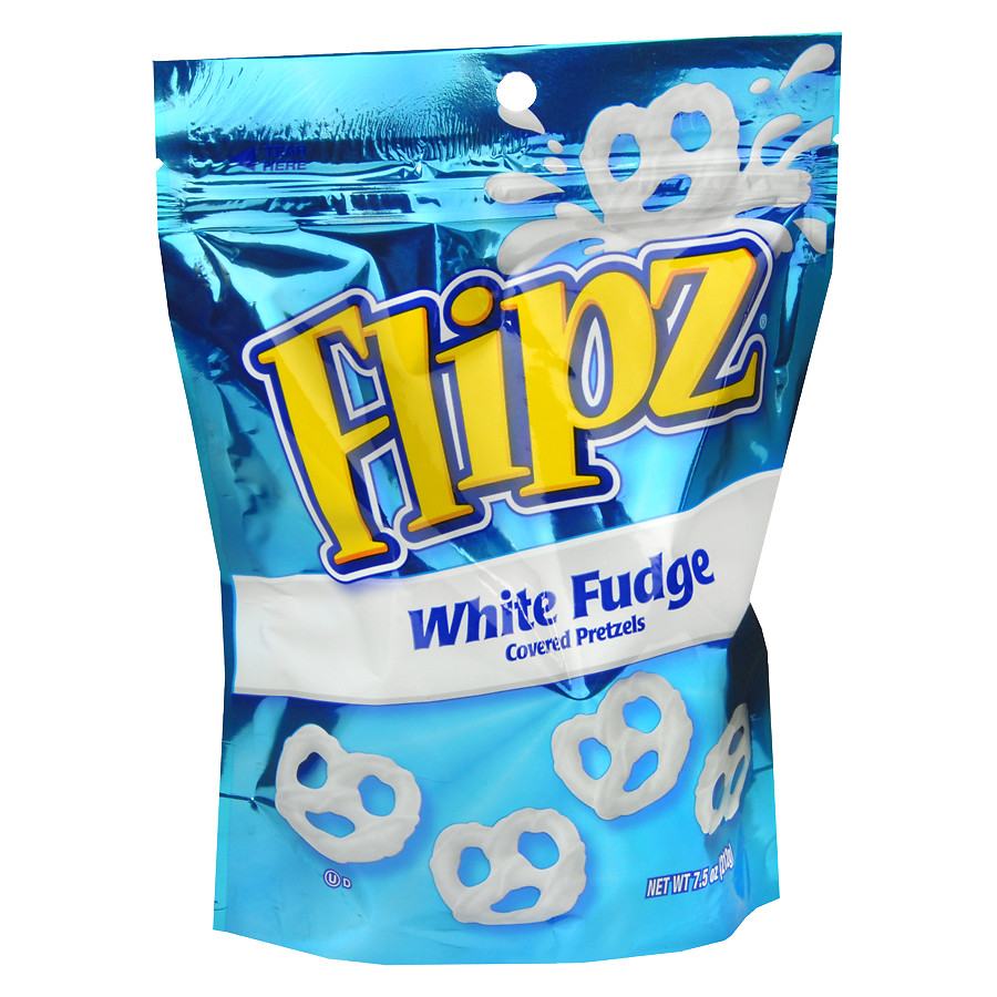 Flipz pretzels : White Fudge