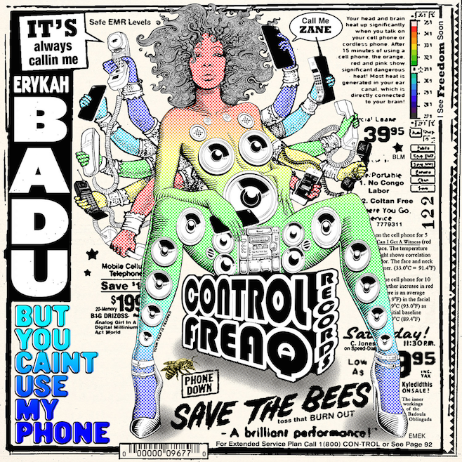 promo : Erykah Badu's Caint Use My Phone mixtape