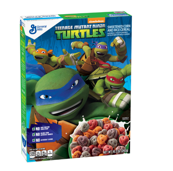 Teenage Mutant Ninja Turtles cereal