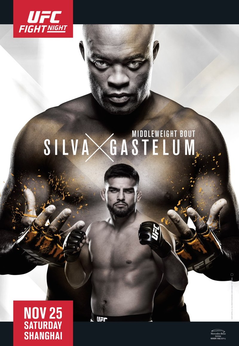 promo : Anderson Silva versus Kelvin Gastelum at UFC Fight Night