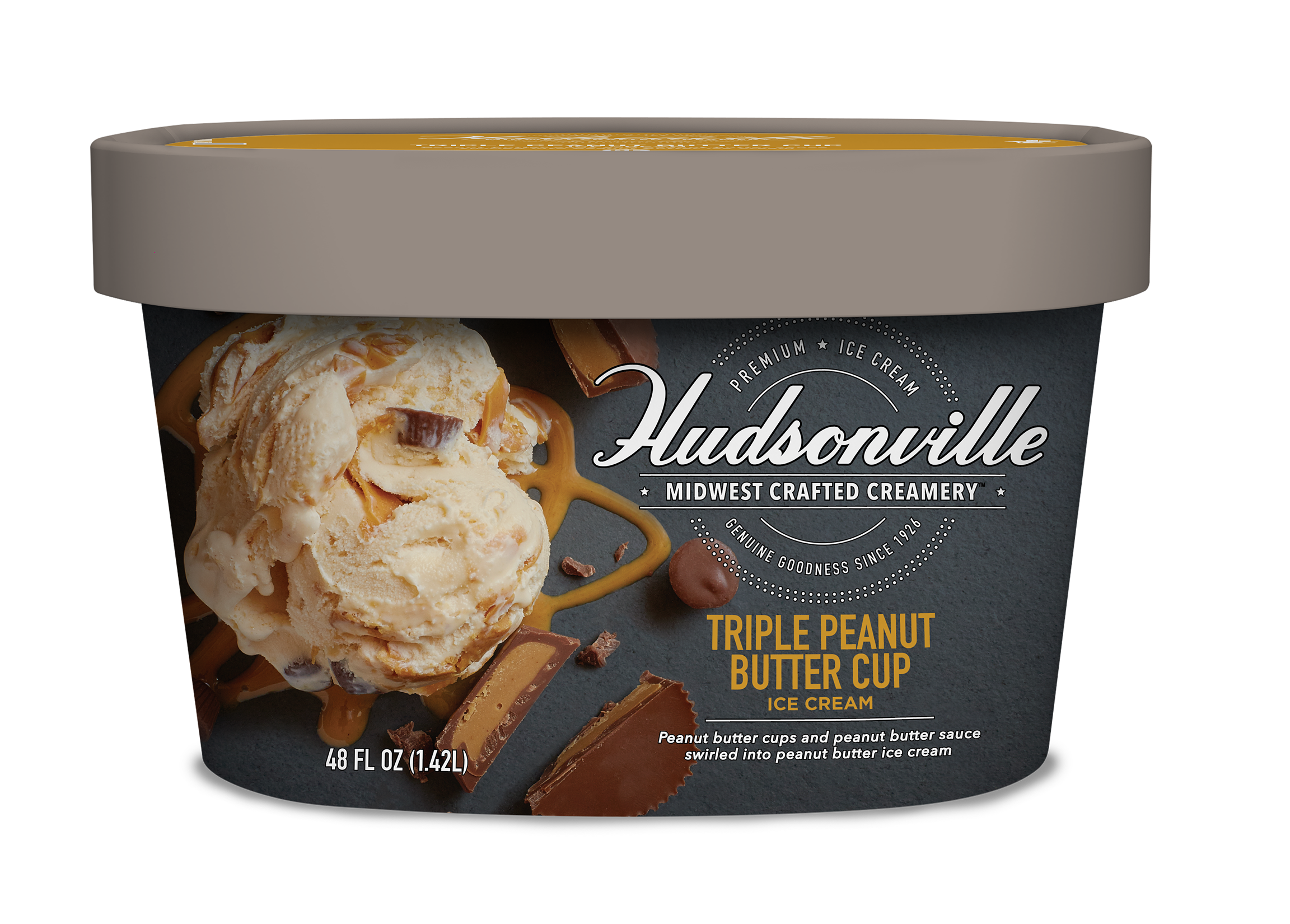 Hudsonville Ice Cream : Triple Peanut Butter Cup