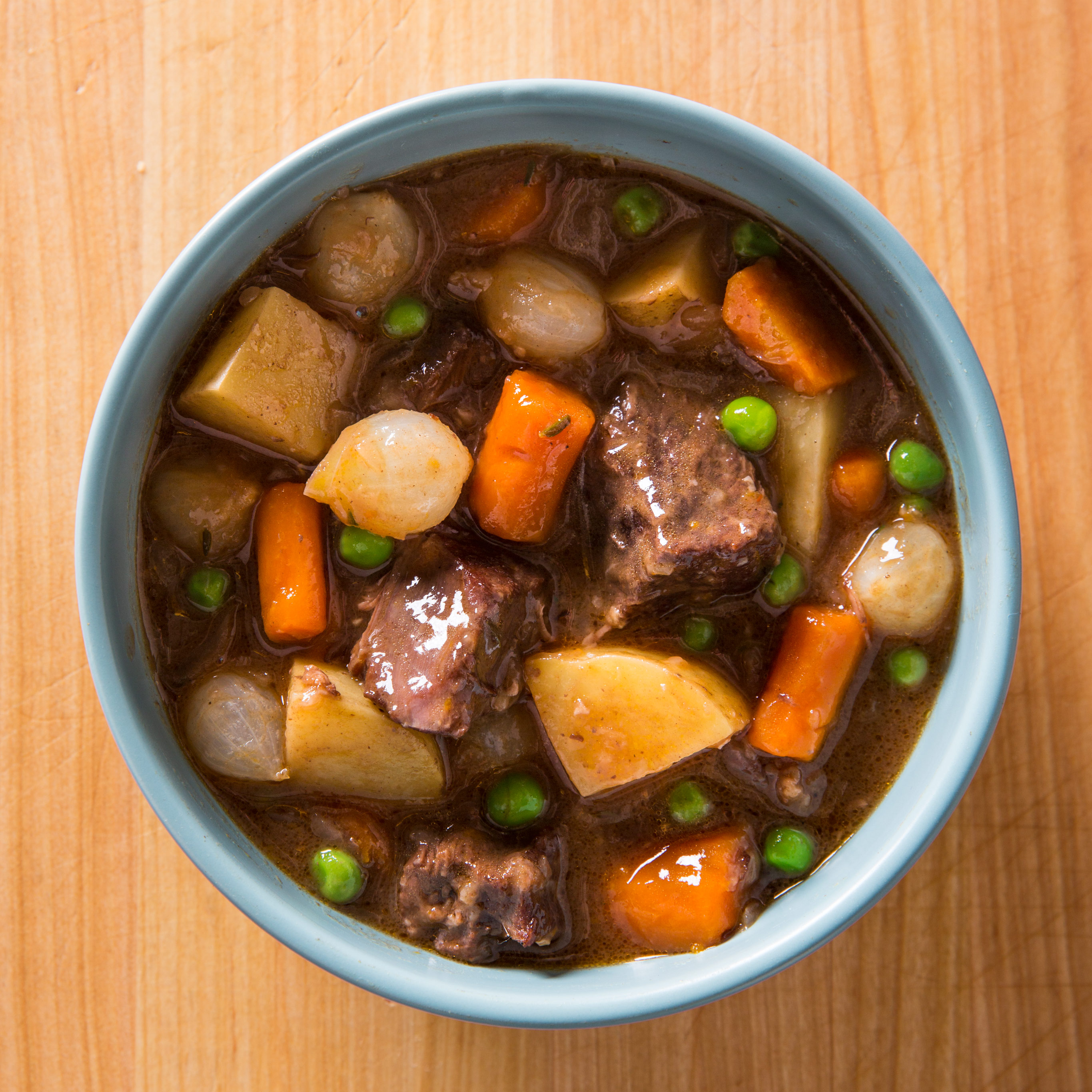 a bowl of beef stew