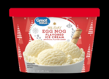 Great Value Ice Cream [ Holiday ] : Egg Nog