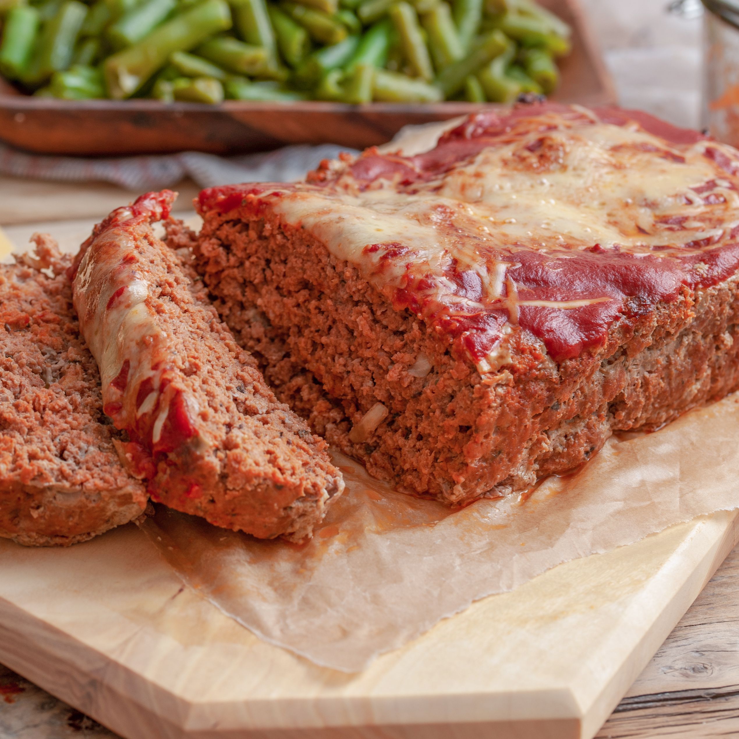 Italian meatloaf with Parmesan cheese
