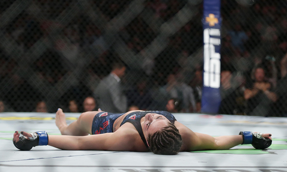 video review : Valentina Shevchenko versus Jessica Eye at UFC 238