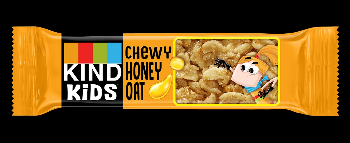 Kind Kids granola bars : Chewy Honey Oat