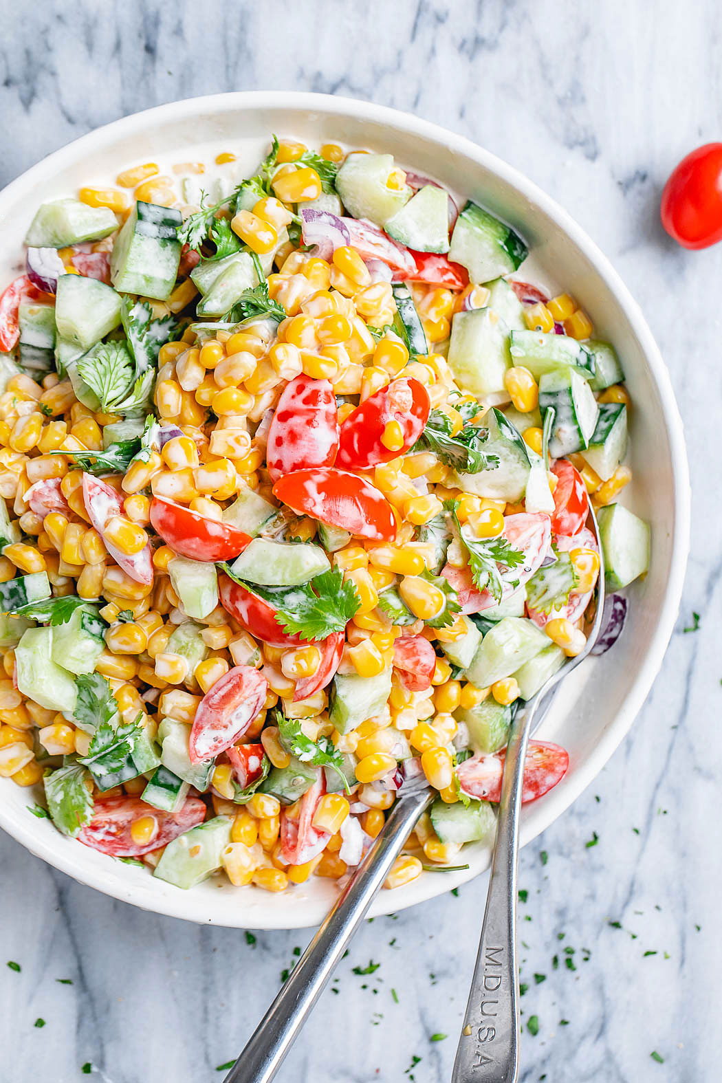 creamy corn salad
