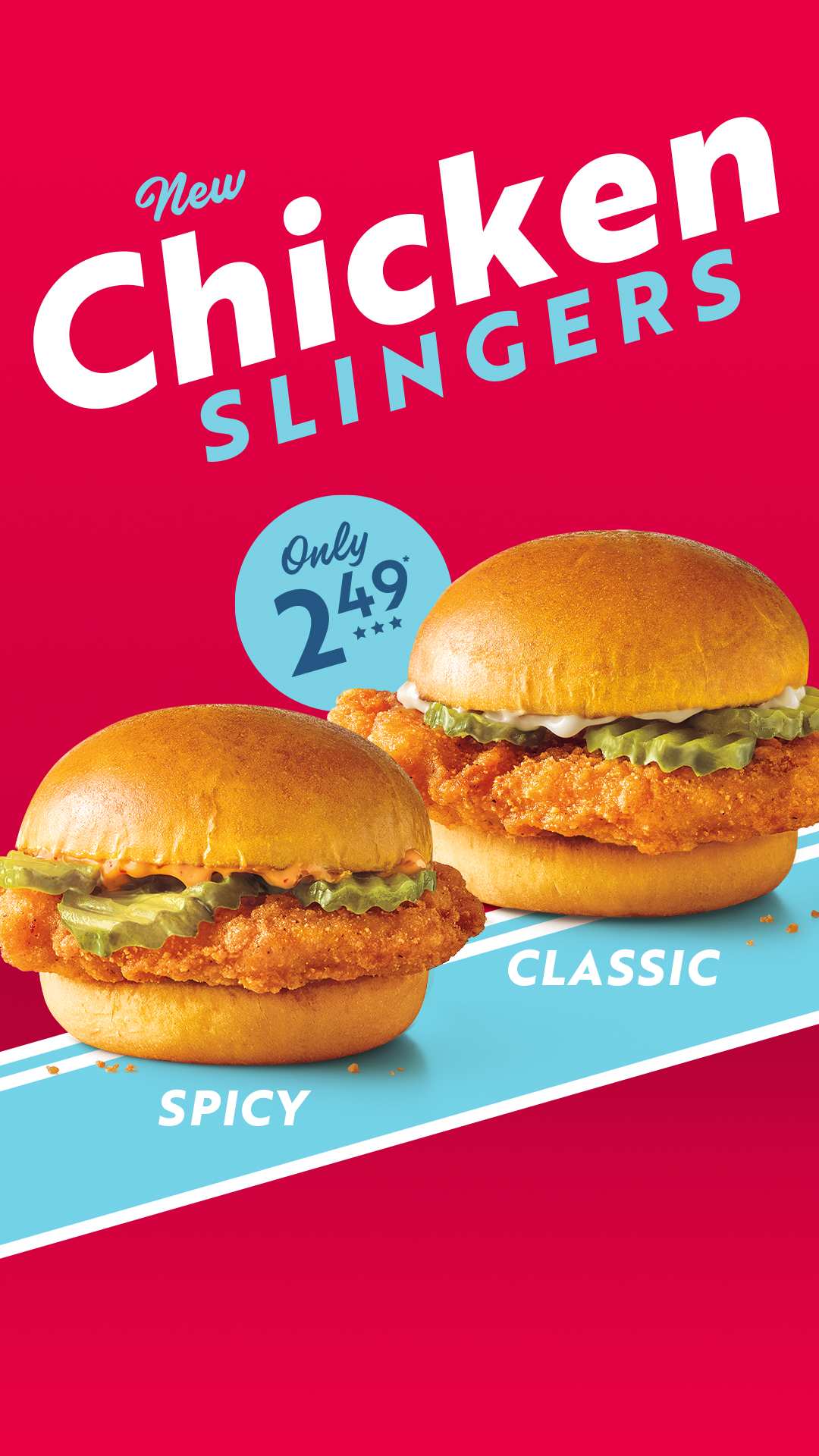 promo : Chicken Slingers at Sonic