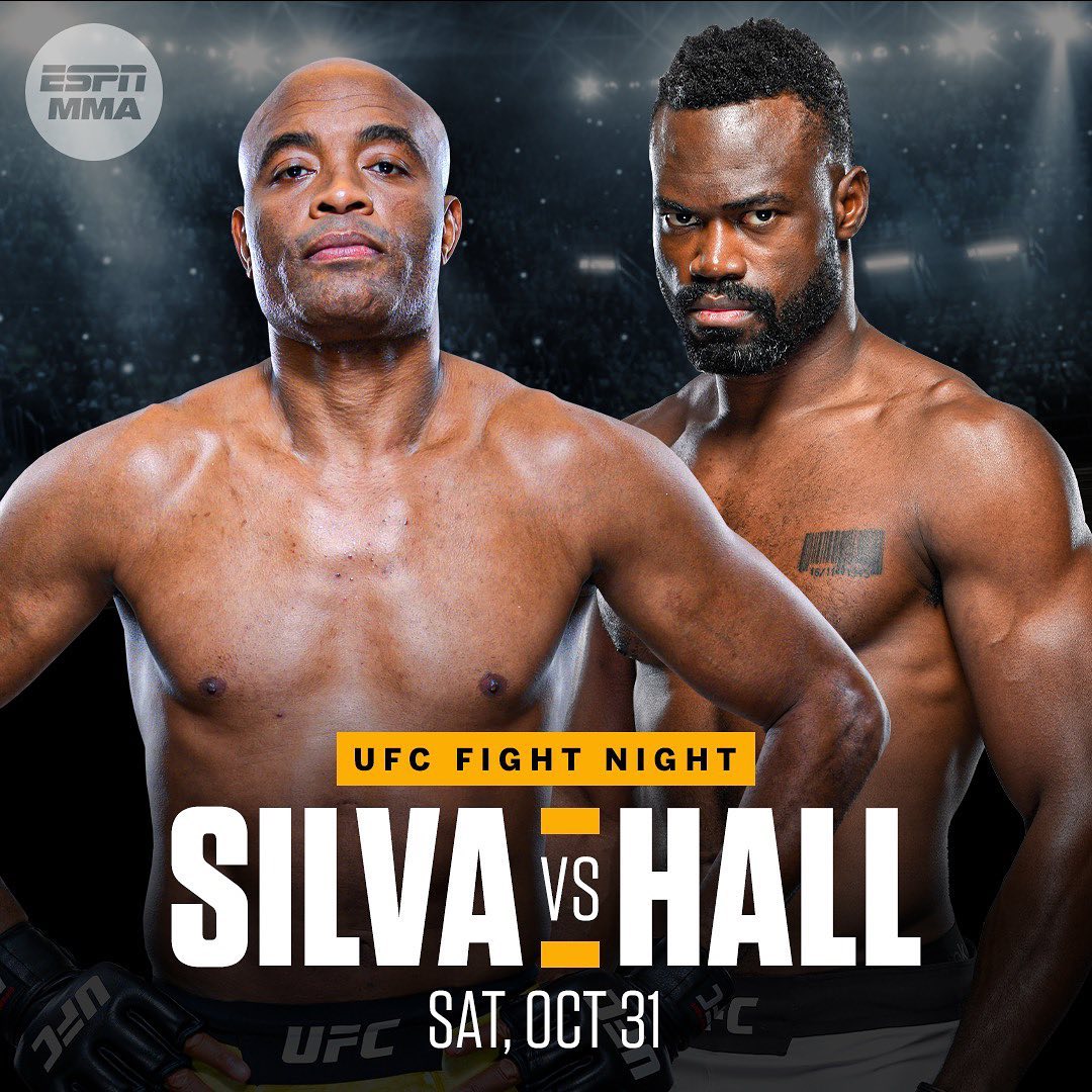 promo : Anderson Silva versus Uriah Hall at UFC Fight Night